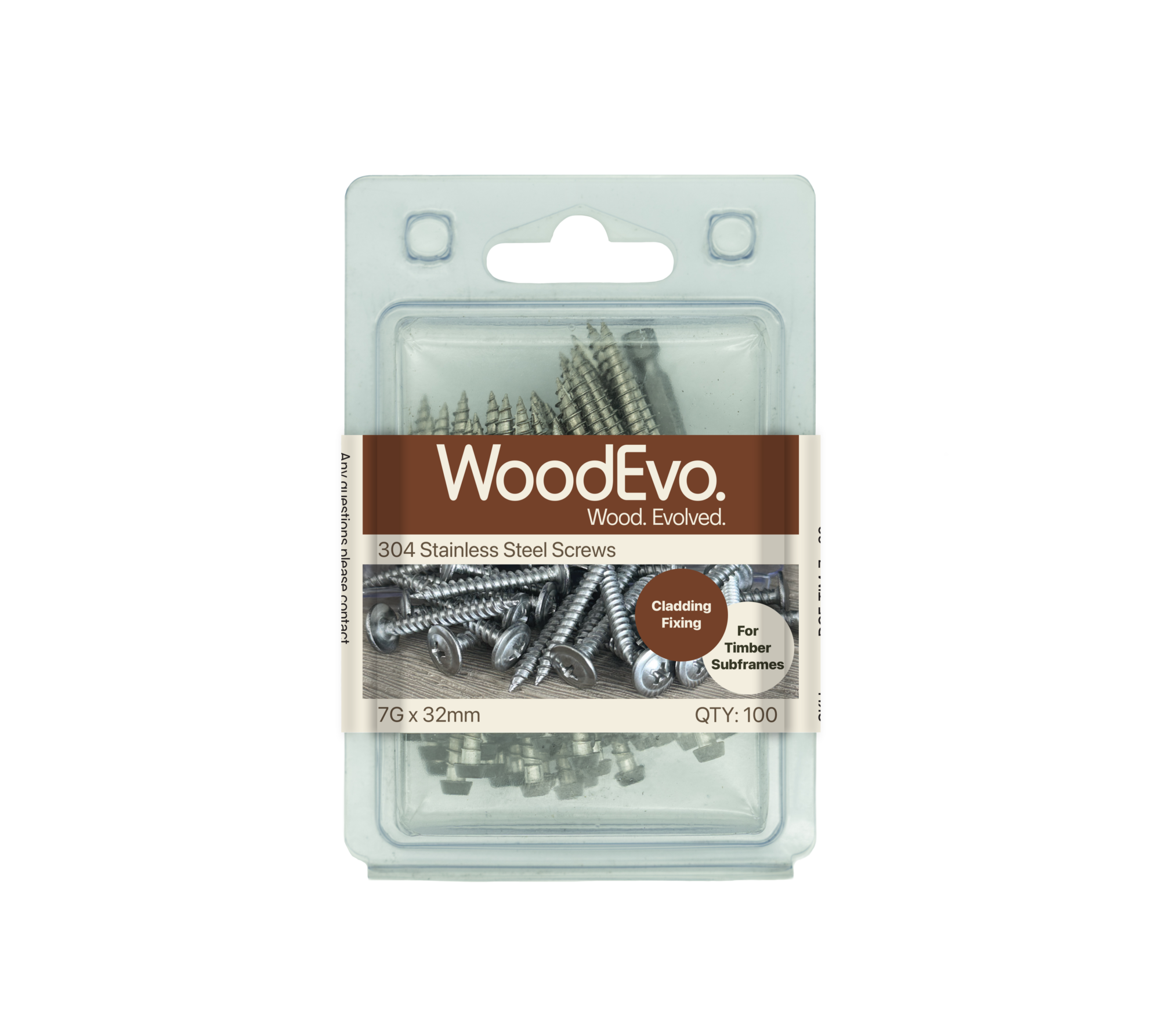 WoodEvo Metal Cladding Screws